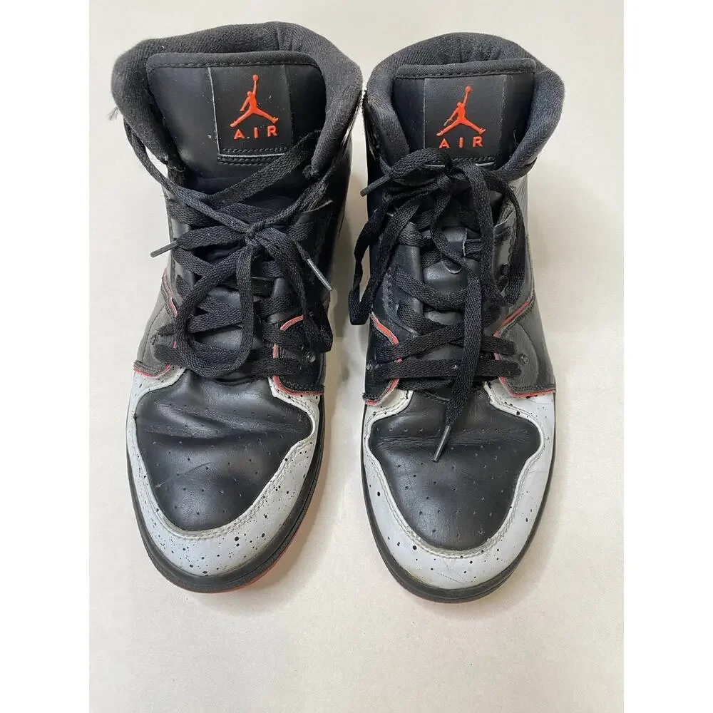 Nike Air Jordan Sneakers Mens Size 12 Flight 2 Orange Gray Black Basketball Shoe